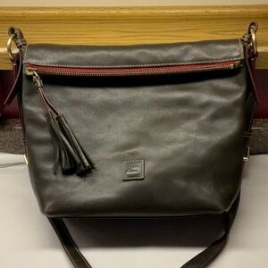 Dooney & Bourke Florentine Sloan Brown T Moro crossbody Bag